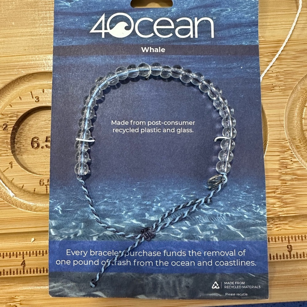 4ocean Whale Bracelet